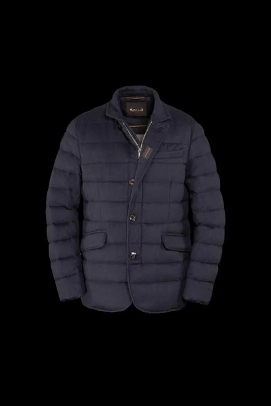 MooRER ZAYNEDA Dark Blu Men Jackets