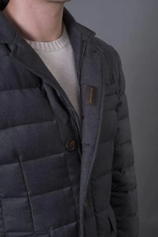 MooRER ZAYNL Antracite Men Jackets