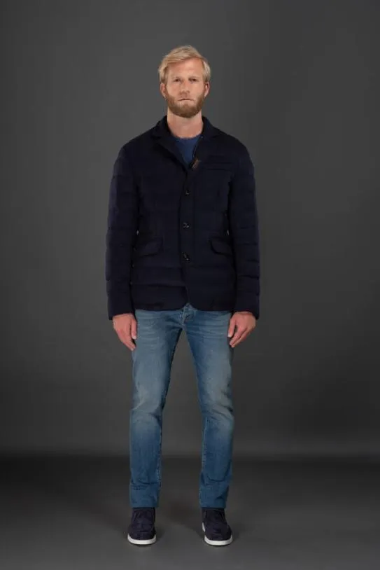 MooRER ZAYNLS9 Navy Men Jackets