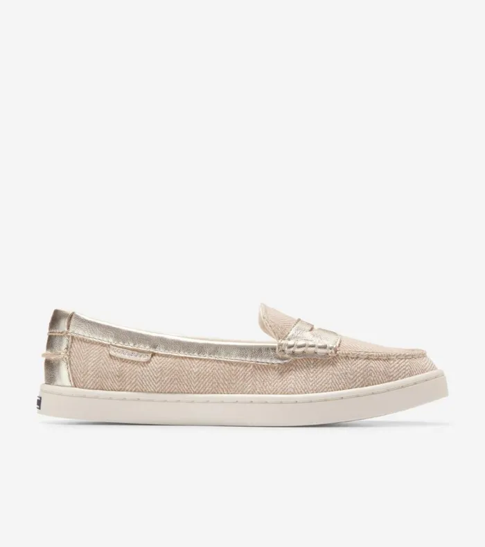 Nantucket Penny Loafers Naturalgold Women Cole Haan Loafers and Drivers