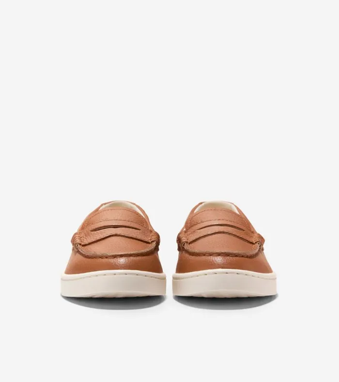 Nantucket Penny Loafers Pecan Brownwhite Women Cole Haan Loafers and Drivers