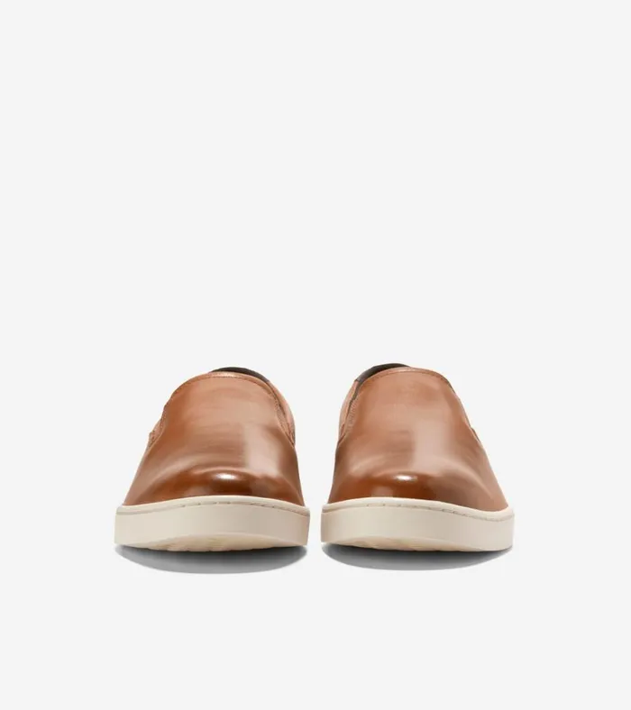 Nantucket SlipOn Deck Shoes British Tanivory Men Cole Haan Boat Shoes