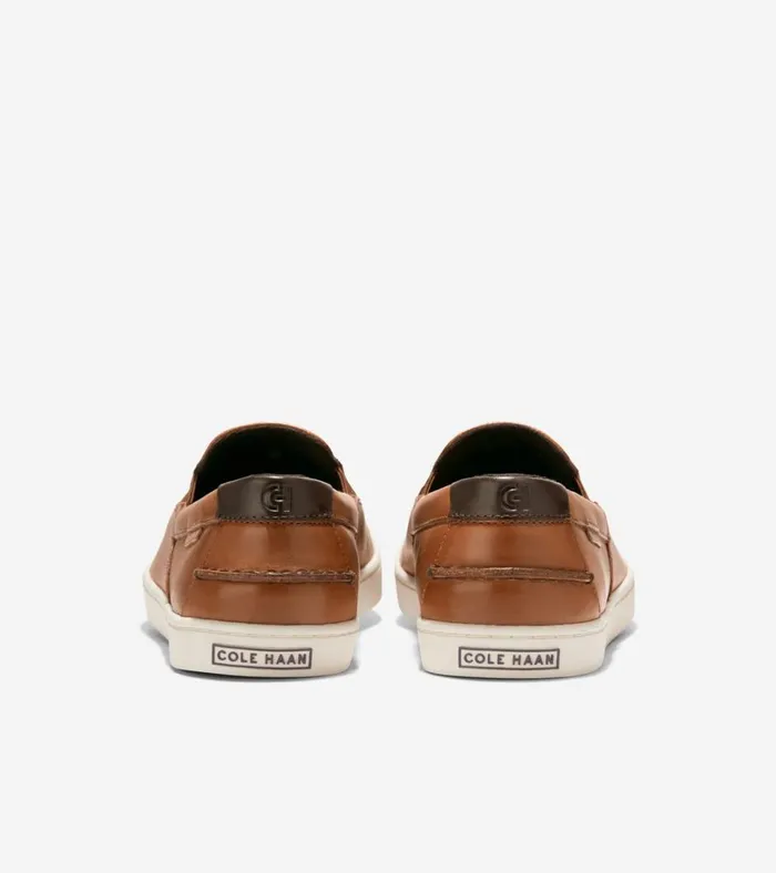 Nantucket SlipOn Deck Shoes British Tanivory Men Cole Haan Boat Shoes