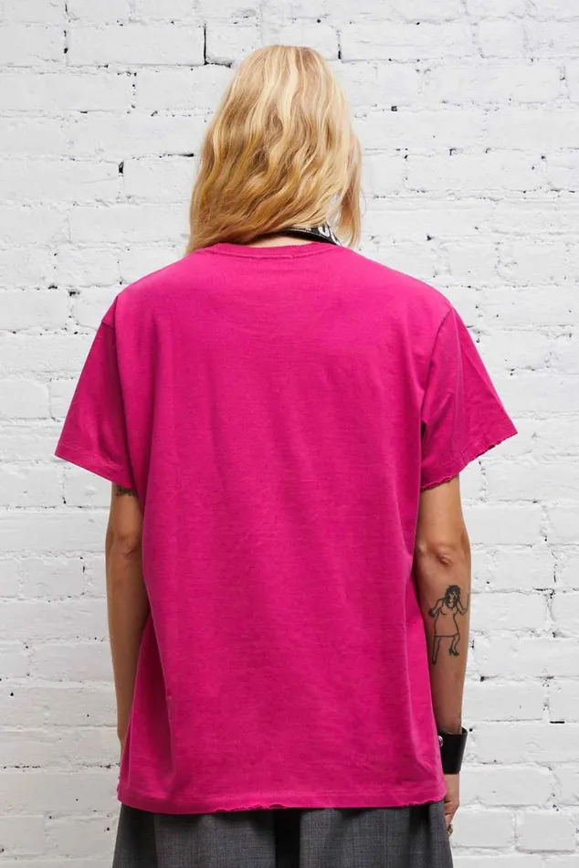NEW YORK BOY T 8211 HOT PINK Women R13 TShirts