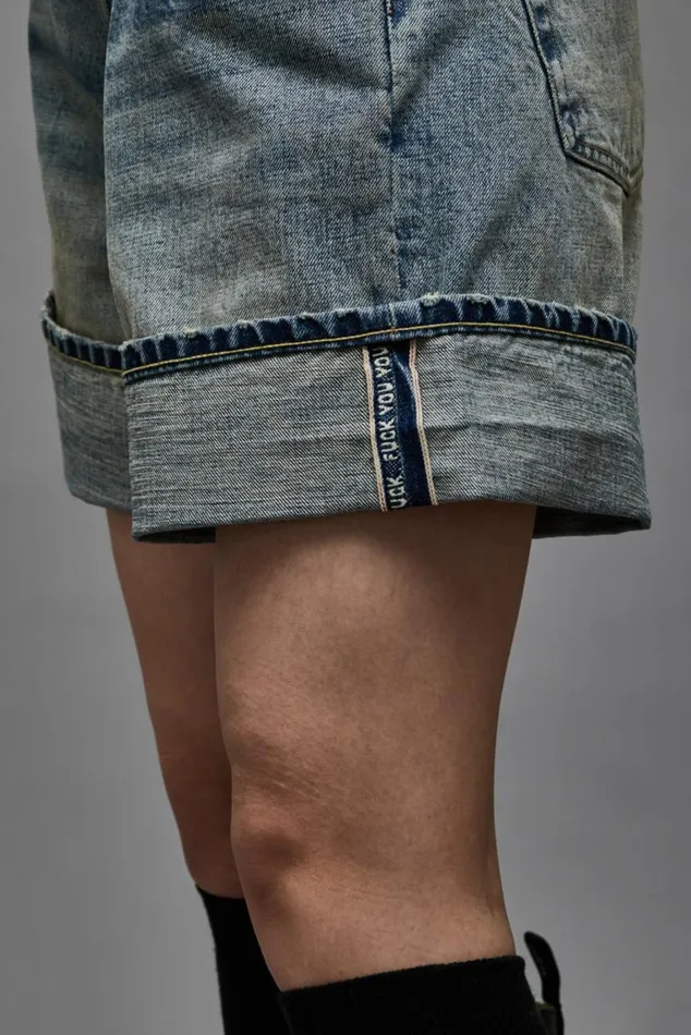 NINA SHORT 8211 VINTAGE FYYFF SELVEDGE Women R13 Denim