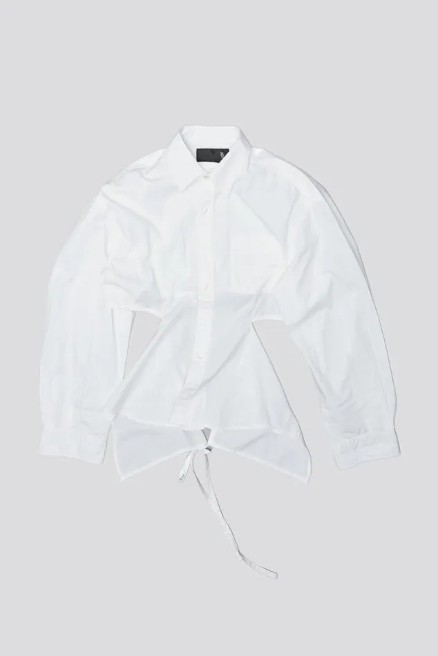 OPEN BACK SHIRT 8211 WHITE Women R13 Tops