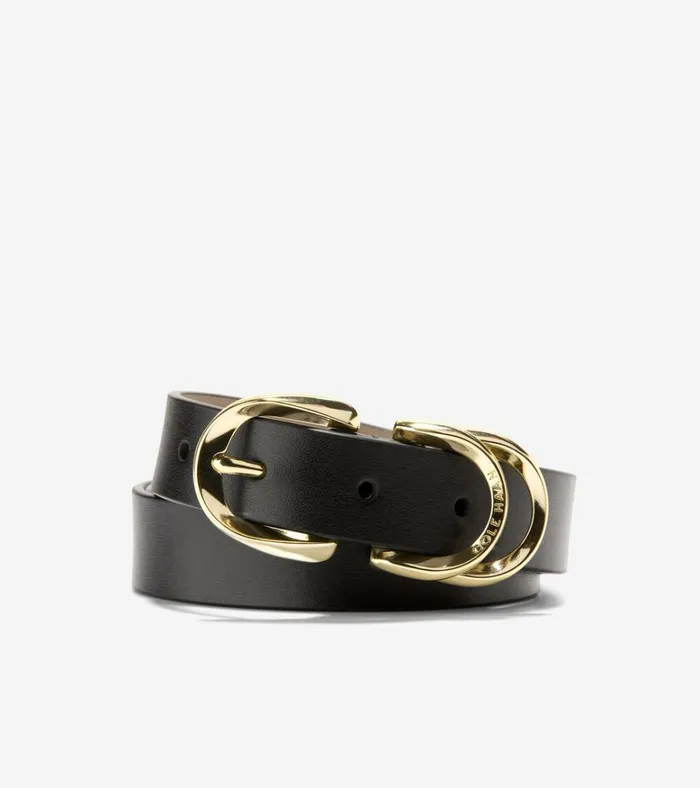 Organic Harness Belt Black Women Cole Haan Belts
