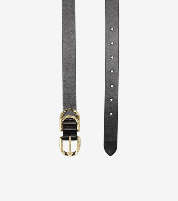 Organic Harness Belt Black Women Cole Haan Belts