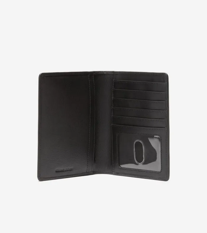 Passport Case With Luggage Tag Black Men Cole Haan Wallets