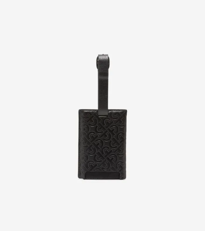 Passport Case With Luggage Tag Black Men Cole Haan Wallets