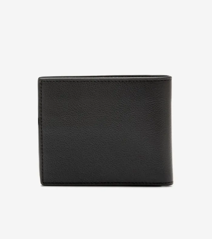 Pebble Traveler Wallet Black Men Cole Haan Wallets