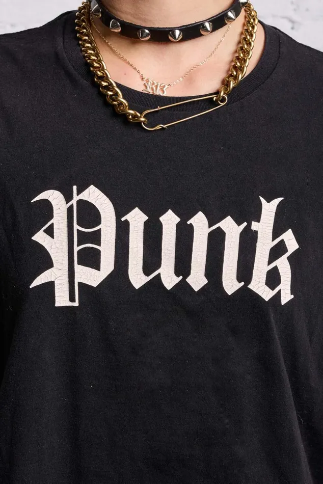 PUNK BOY T 8211 BLACK Women R13 TShirts