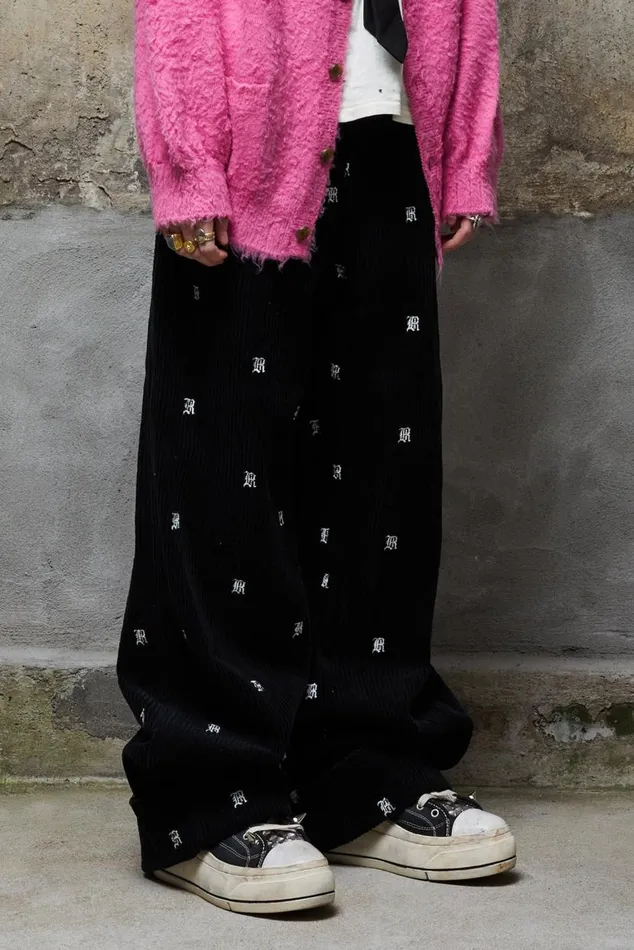 R13 ALLOVER CHINO 8211 BLACK Women R13 Pants and Shorts