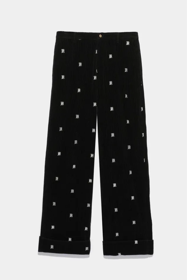 R13 ALLOVER CHINO 8211 BLACK Women R13 Pants and Shorts
