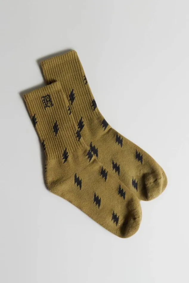 R13 SOCKS 8211 OLIVE BOLT Men R13 Accessories