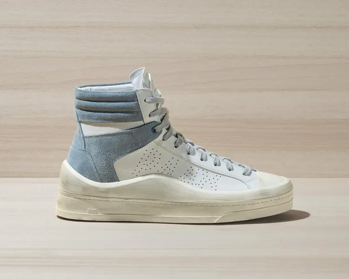 Rail WhiteGrey Blue Men P448 High Tops