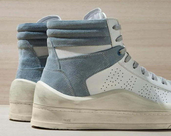 Rail WhiteGrey Blue Men P448 High Tops Rail WhiteGrey Blue Men P448 High Tops