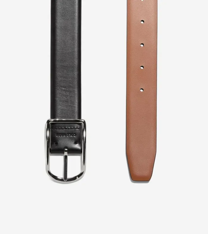 Reversible Center Bar Belt Blacktan Men Cole Haan Belts