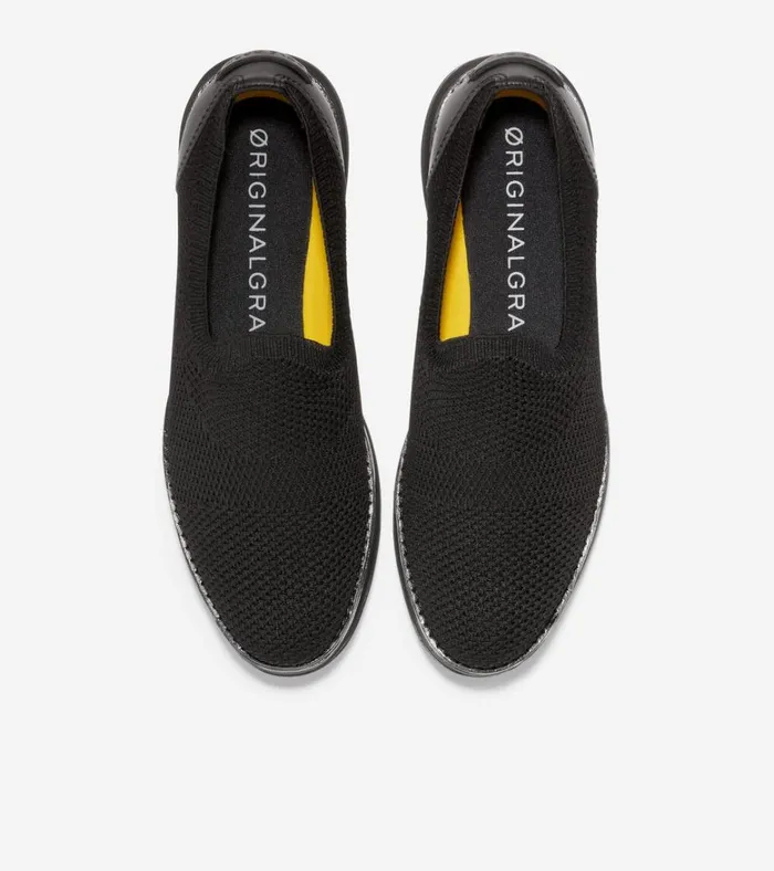 riginalGrand Cloudfeel Meridian Loafer Black Knitblack Women Cole Haan Loafers and Drivers