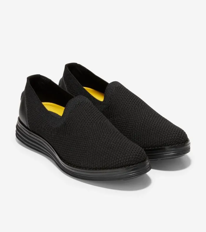 riginalGrand Cloudfeel Meridian Loafer Black Knitblack Women Cole Haan Loafers and Drivers