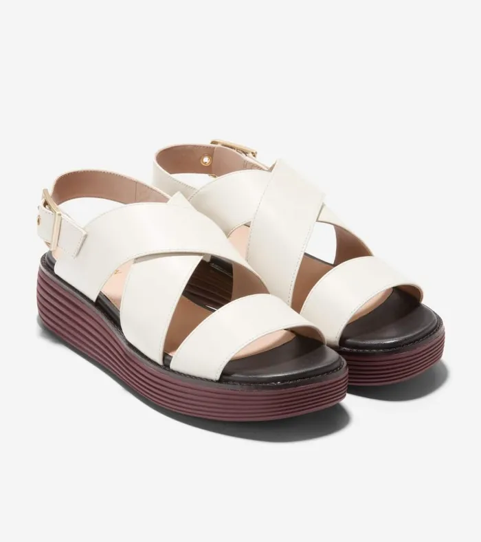 riginalGrand Platform Sandals Ivorybloodstone Women Cole Haan Sandals