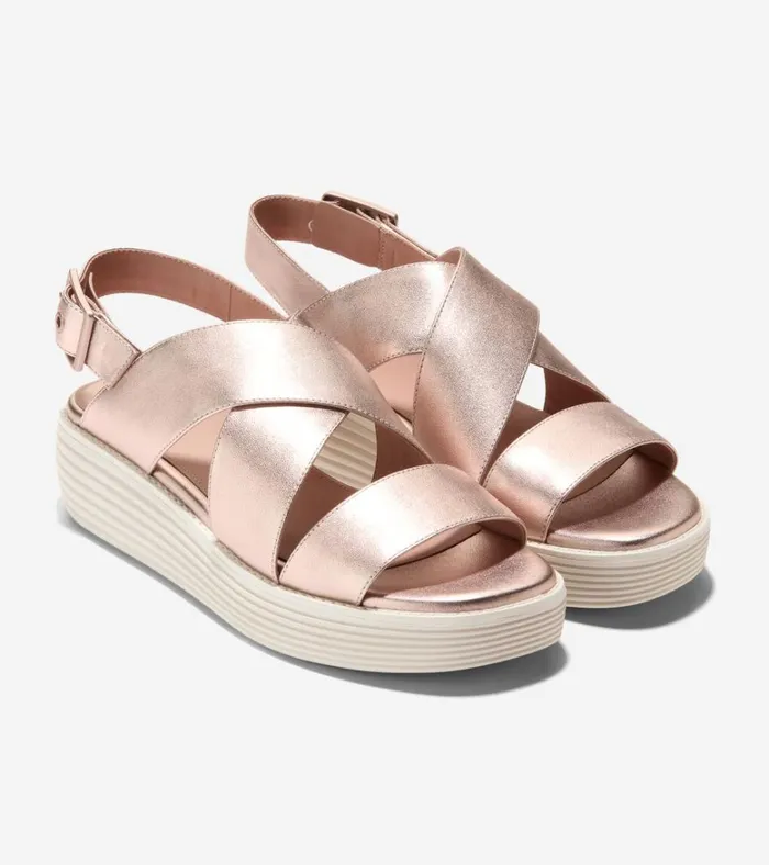 riginalGrand Platform Sandals Rose Goldivory Women Cole Haan Sandals