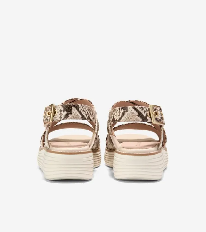 riginalGrand Platform Sandals Sandollar Snake Printivory Women Cole Haan Sandals