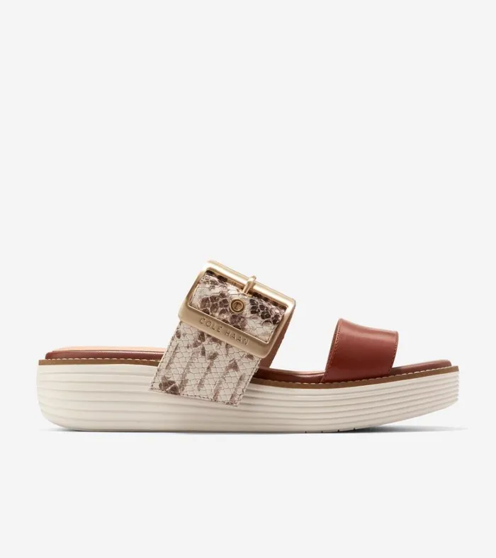 riginalGrand Platform Slides Sandollar Snake Printcuoio Brownivory Women Cole Haan Sandals riginalGrand Platform Slides Sandollar Snake Printcuoio Brownivory Women Cole Haan Sandals