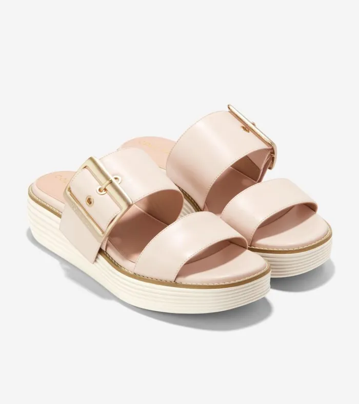 riginalGrand Platform Slides Sandollarivory Women Cole Haan Sandals
