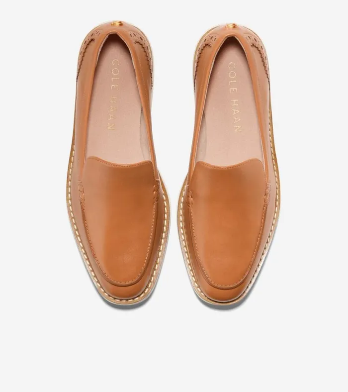 riginalGrand Platform Venetian Loafer Pecanivory Women Cole Haan Loafers and Drivers