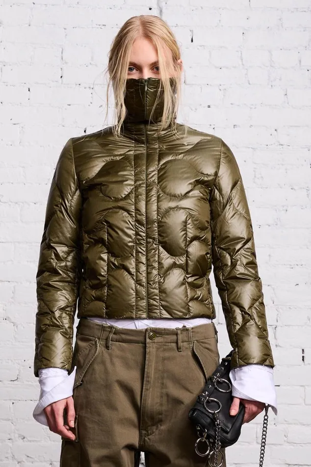 RIPSTOP DOWN LINER 8211 OLIVE Women R13 Jackets and Coats