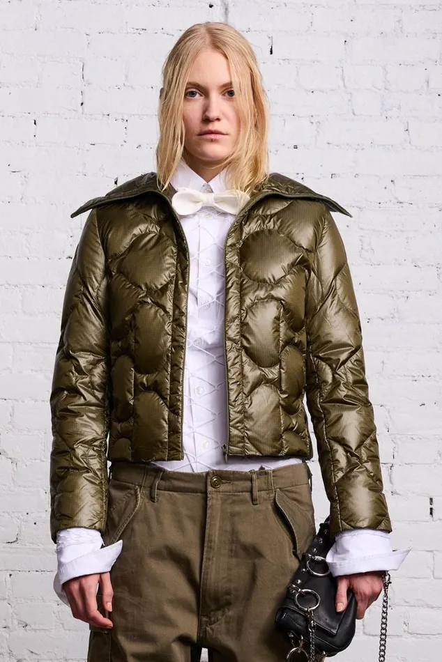 RIPSTOP DOWN LINER 8211 OLIVE Women R13 Jackets and Coats