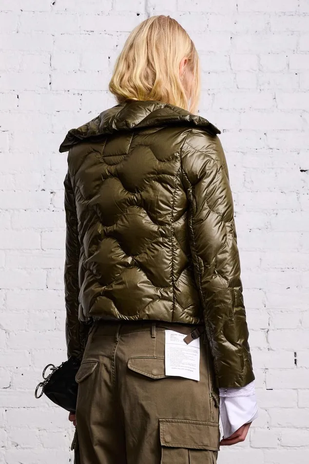 RIPSTOP DOWN LINER 8211 OLIVE Women R13 Jackets and Coats