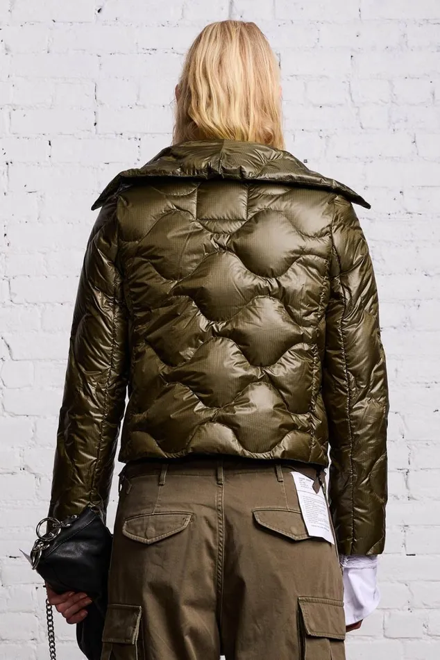 RIPSTOP DOWN LINER 8211 OLIVE Women R13 Jackets and Coats