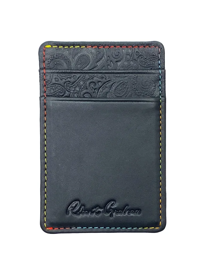 Robert Graham Bags and Wallets Men PACEY CARD CASE Navy