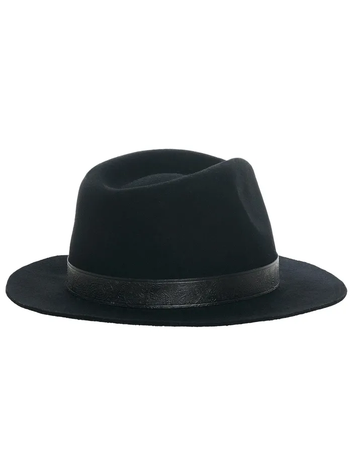 Robert Graham Belts and Hats Men TRILBY HAT Black
