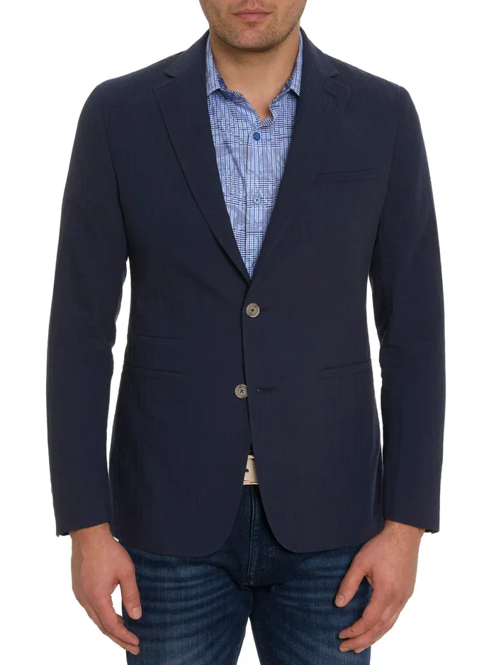 Robert Graham Blazers Men HARLOW BLAZER Navy