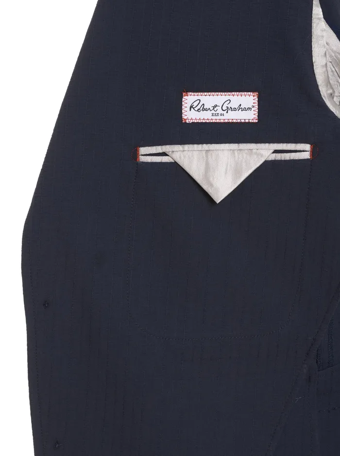 Robert Graham Blazers Men HARLOW BLAZER Navy