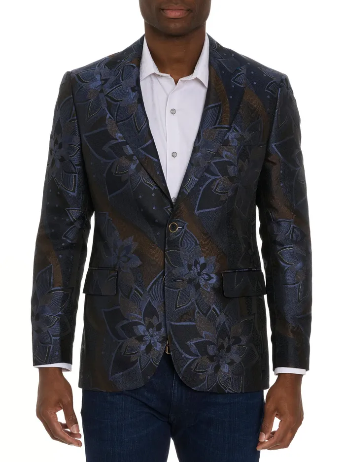 Robert Graham Blazers Men LIMITED EDITION MAHOGANY LUSTER BLAZER Multi