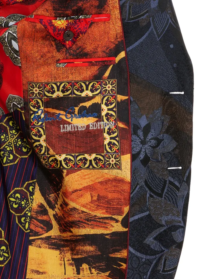 Robert Graham Blazers Men LIMITED EDITION MAHOGANY LUSTER BLAZER Multi
