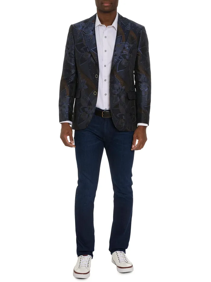 Robert Graham Blazers Men LIMITED EDITION MAHOGANY LUSTER BLAZER Multi