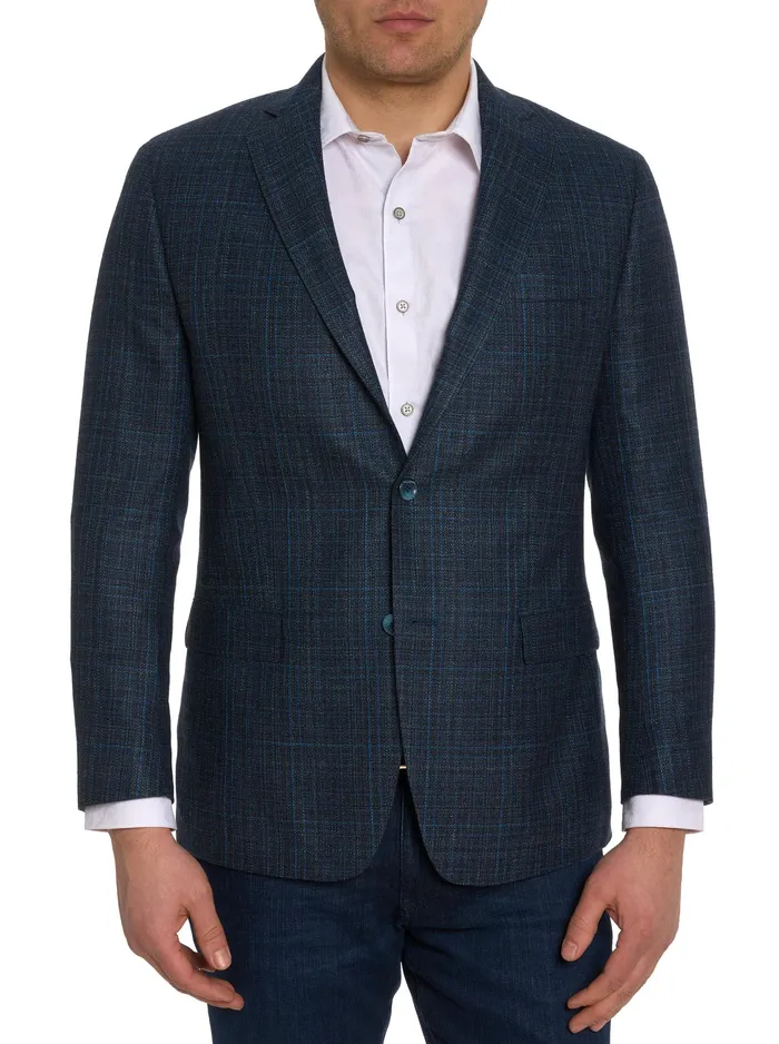 Robert Graham Blazers Men RANDALL BLAZER Teal
