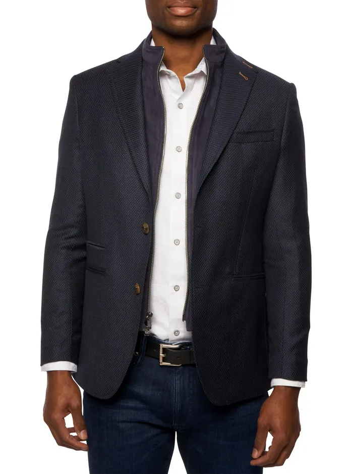 Robert Graham Blazers Men UPTOWN XVIII BLAZER Navy