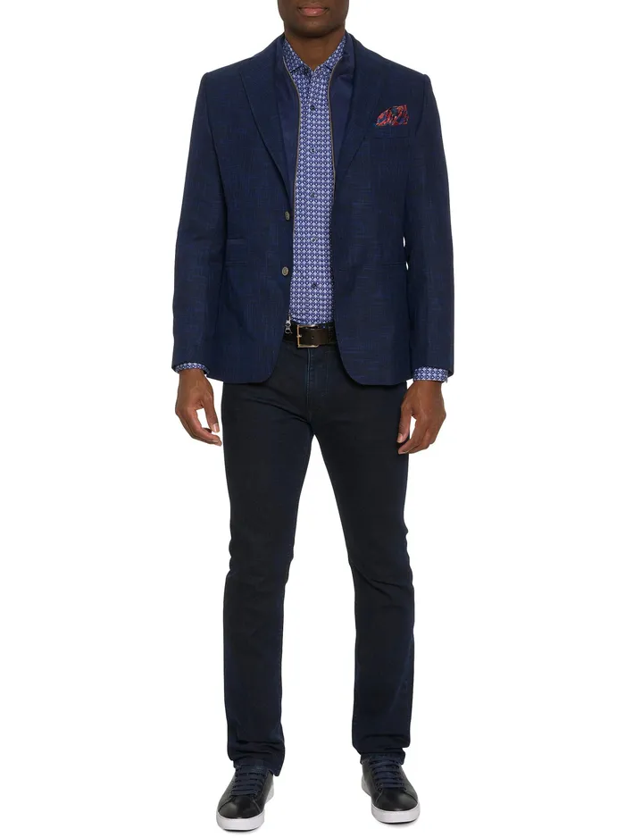 Robert Graham Blazers Men UPTOWN XVIII BLAZER Navy