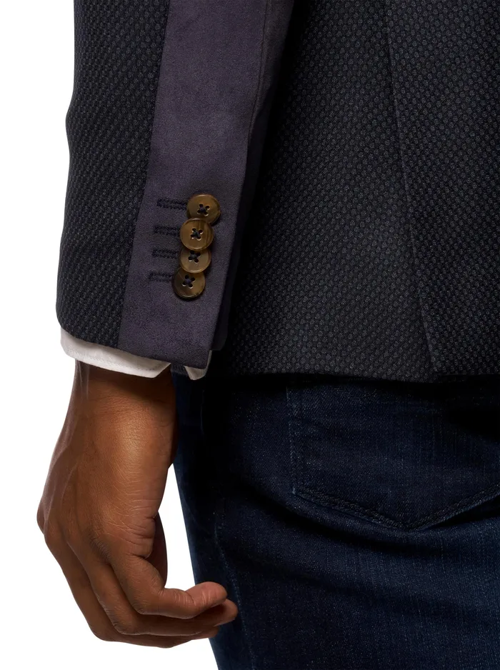 Robert Graham Blazers Men UPTOWN XX BLAZER LONG FIT Black