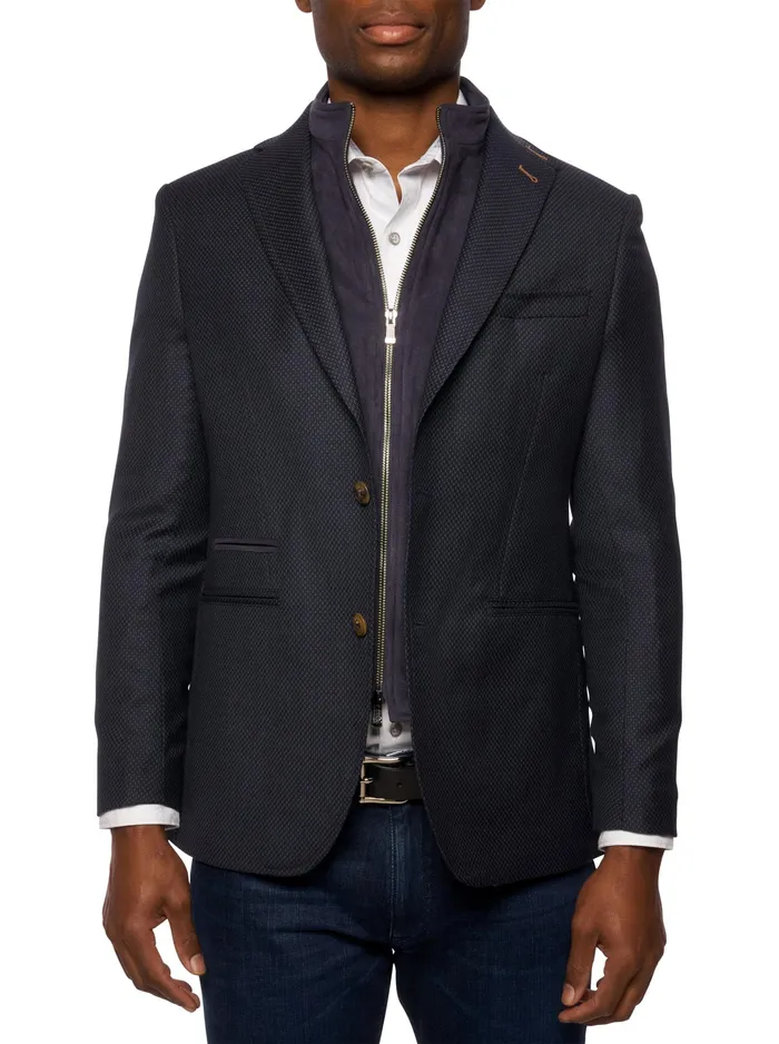 Robert Graham Blazers Men UPTOWN XX BLAZER Navy