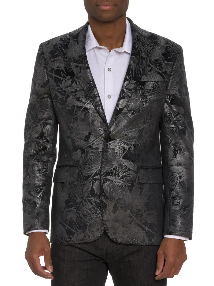 Robert Graham Blazers Men WANDERLUST BLAZER Black