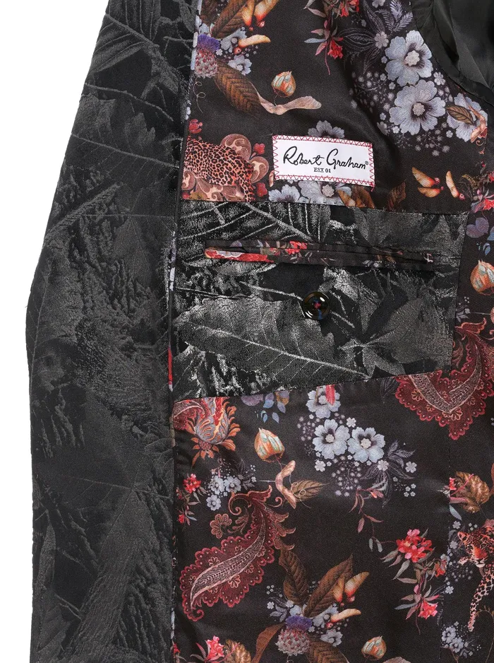 Robert Graham Blazers Men WANDERLUST BLAZER Black