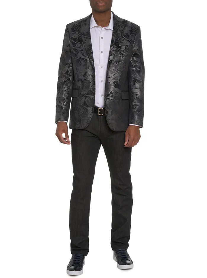 Robert Graham Blazers Men WANDERLUST BLAZER Black
