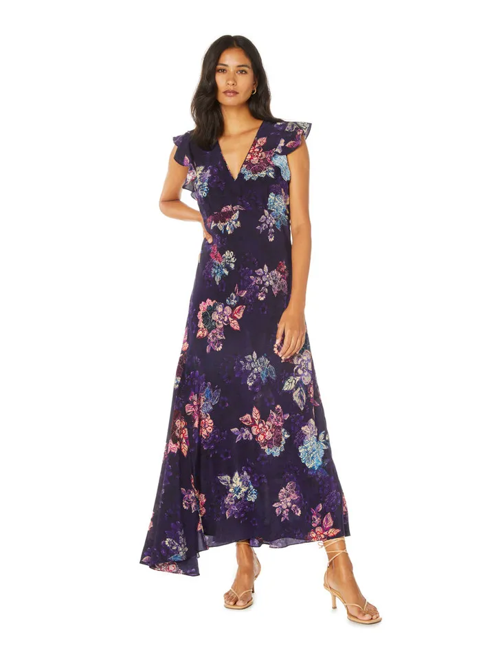 Robert Graham Dresses Women LEIGHTON DRESS Dark Purple